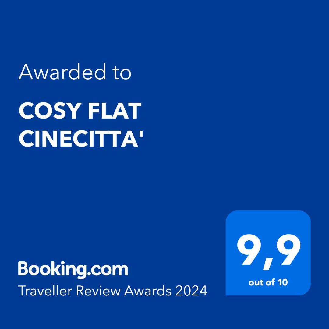 ローマCosy Flat Cinecitta'アパートメント エクステリア 写真